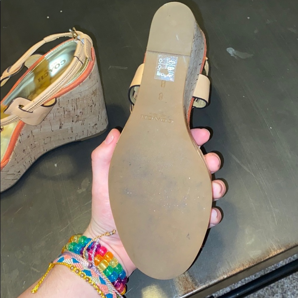 Coach wedges - Picture 3 of 6